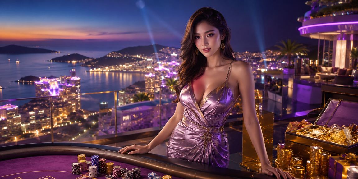 Khung cảnh đặt cược neon sôi động về đêm tại Phú Quốc